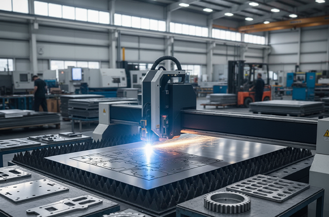 Applications of 2D Laser Cutting in Sheet Metal Fabrication