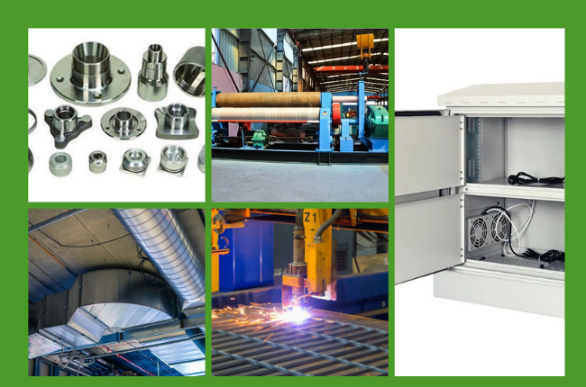 Examples of Mechanical Equipment Made with Sheet Metal